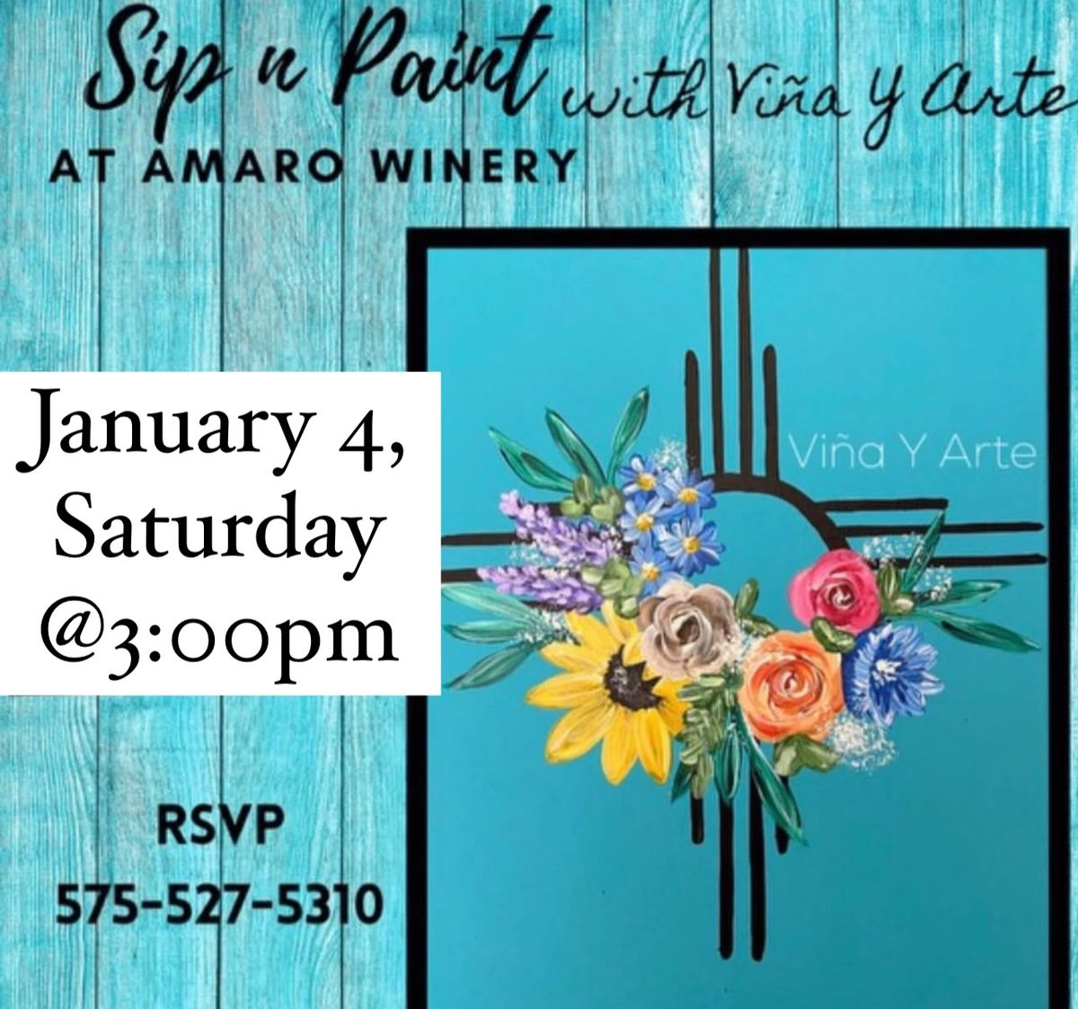 Sip n Paint at Amaro Winery & Tap Room