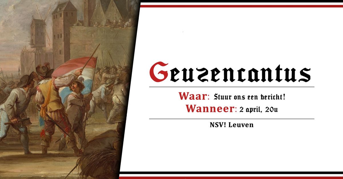 Geuzencantus | NSV! Leuven