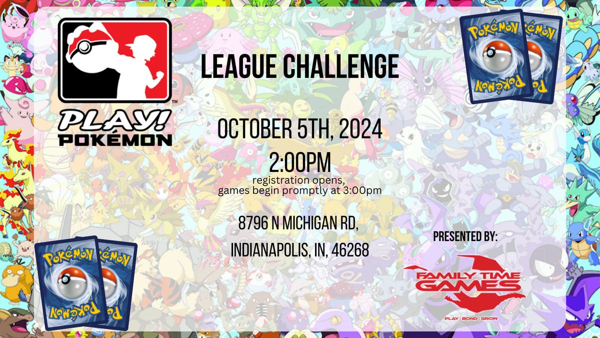 Family Time Games October League Challenge