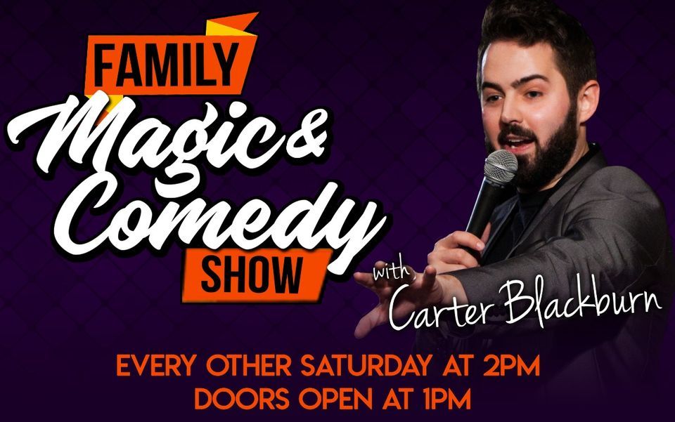 Family Magic & Comedy For All Ages w\/ Carter Blackburn | @ The Houston Improv Comedy Club