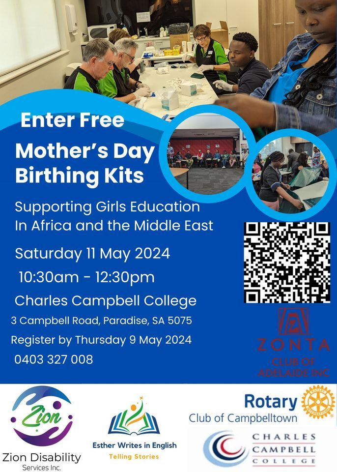 Mother's Day Birthing Kits Assembly
