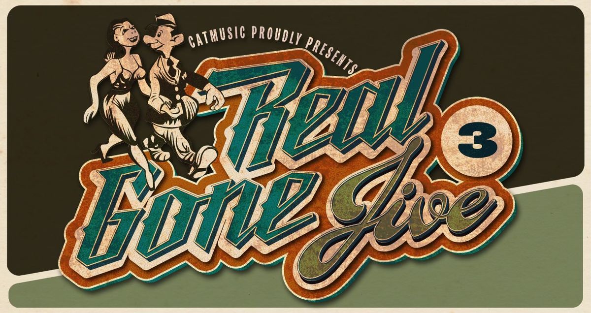 REAL GONE JIVE Vol.3 -Alan Power, Mike Penny's  Western Swing Club,the 6 Fireballs