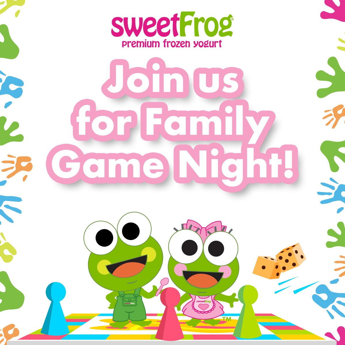 Family Game Night at sweetFrog Timonium