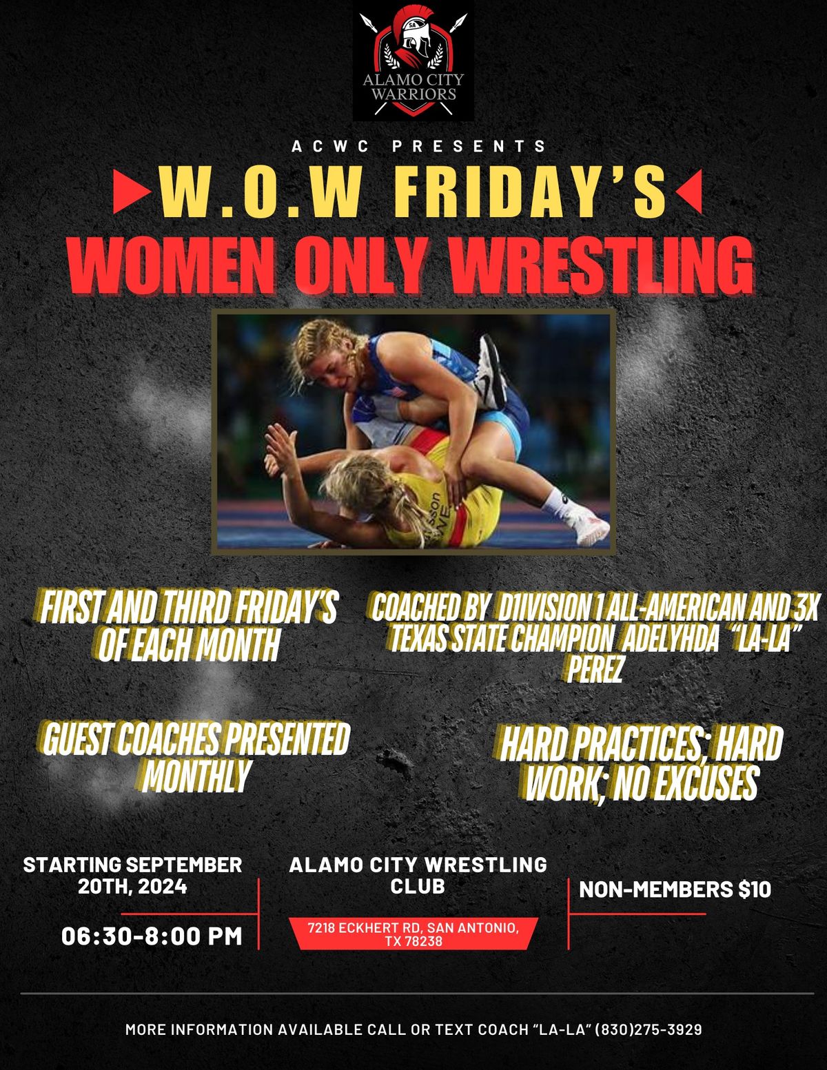 Women Only Wrestling Friday's