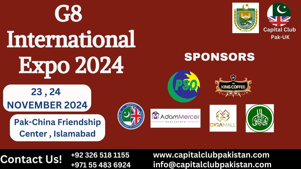 G8 International Expo 2024 