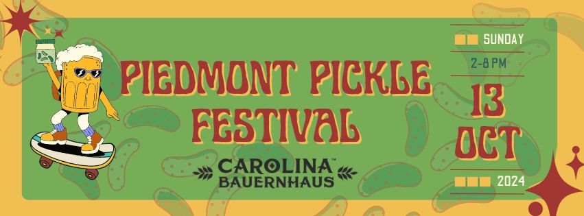 Second Annual Piedmont Pickle Festival