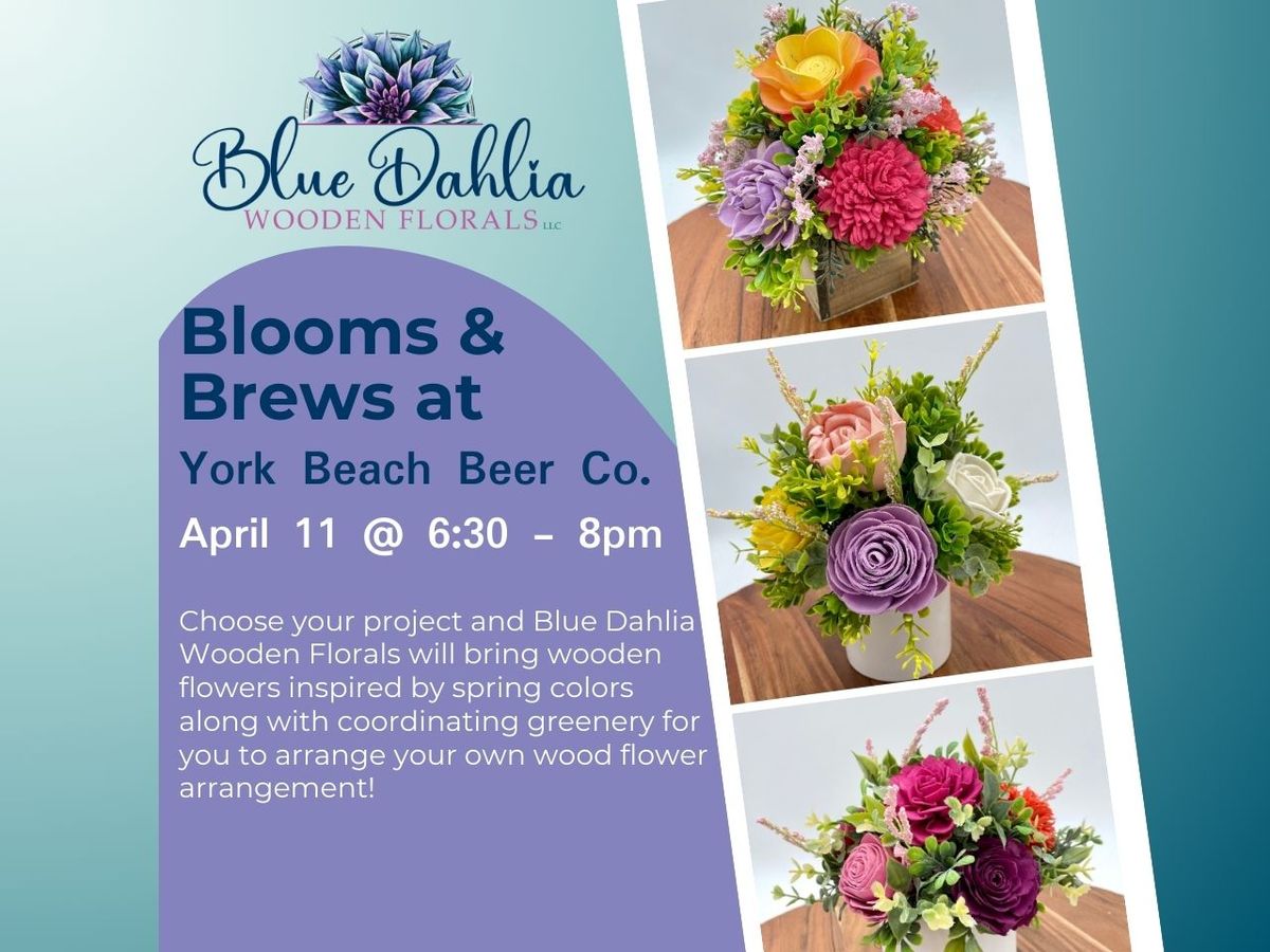 Blooms & Brews w\/York Beach Beer Company