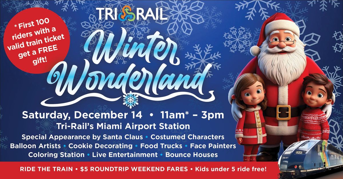 Tri-Rail's Winter Wonderland 2024