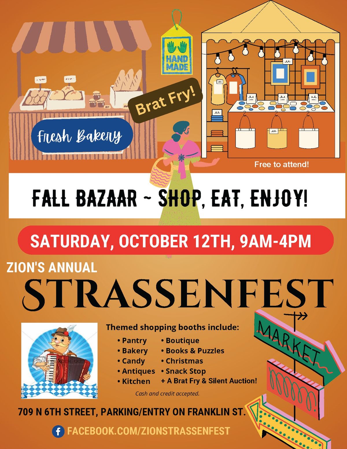 Zion's Annual Strassenfest Bazaar