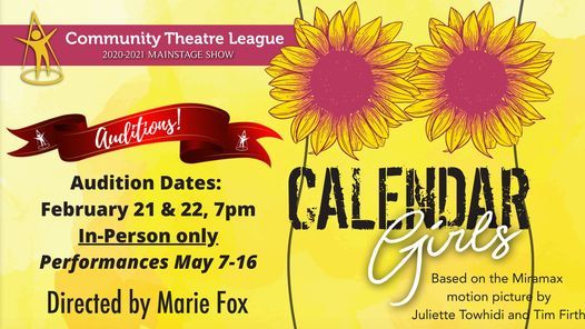 Calendar girls audition