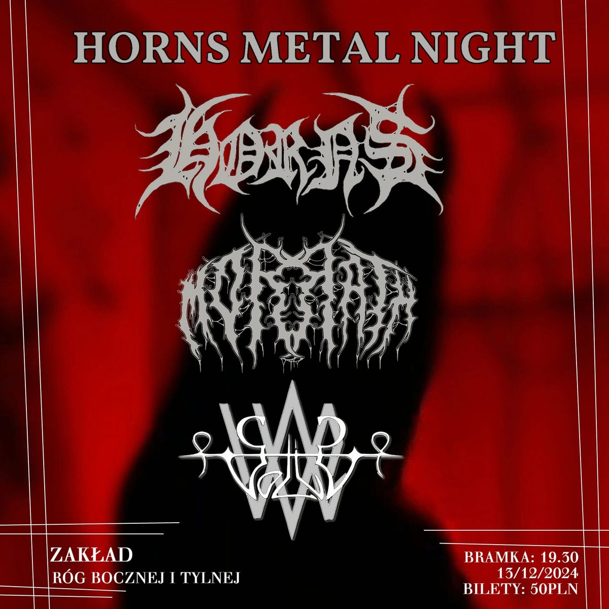 HORNS METAL NIGHT w Lesznie!  Morrath, Vae Solis, Horns