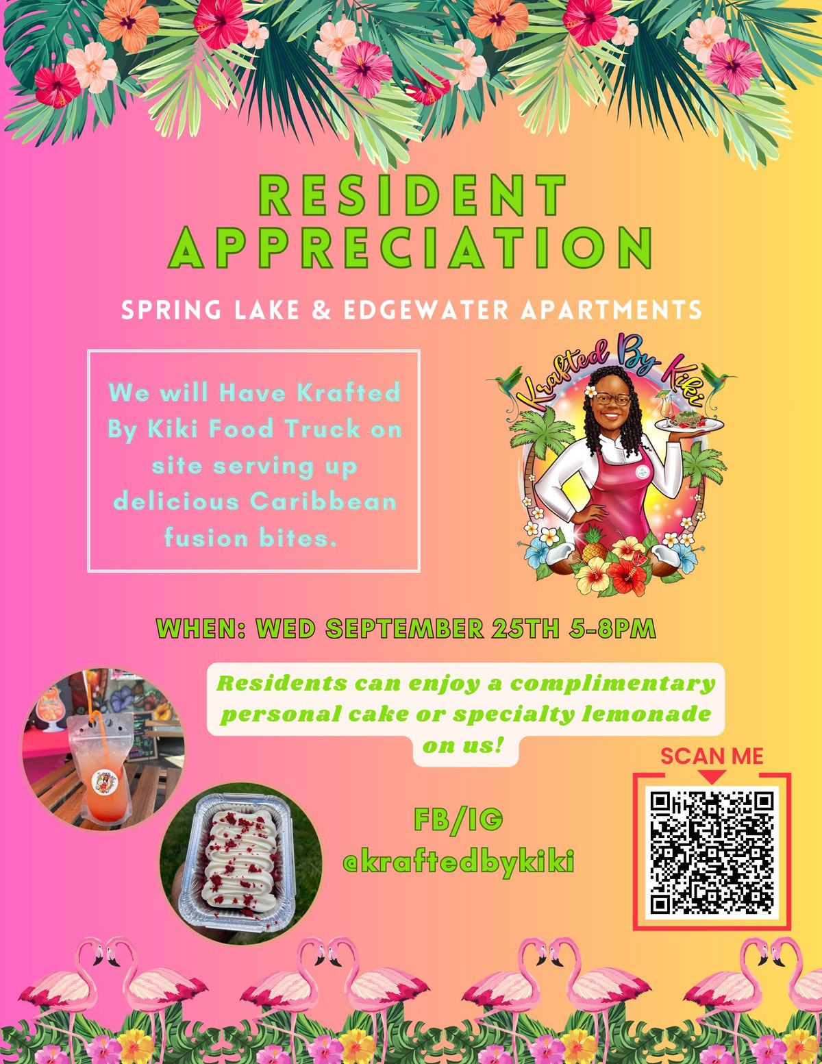 September Resident Appreciation Event