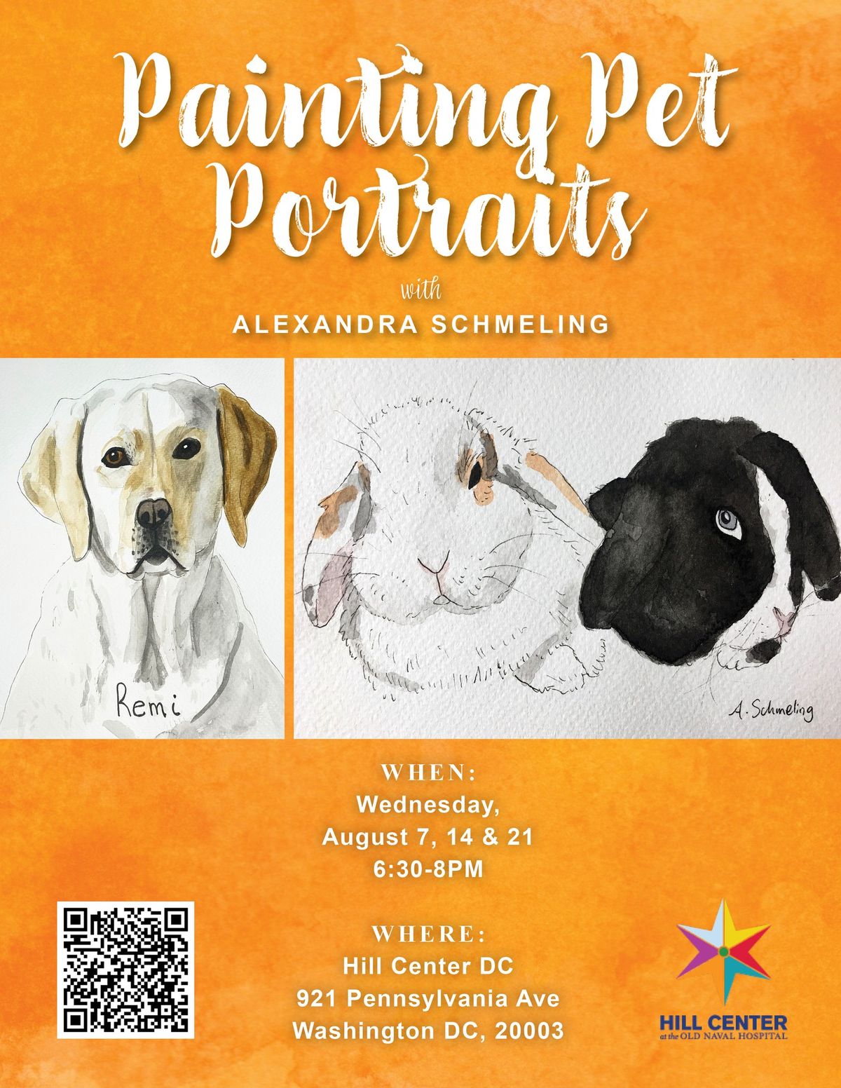 Painting Pet Portraits with Alexandra Schmeling