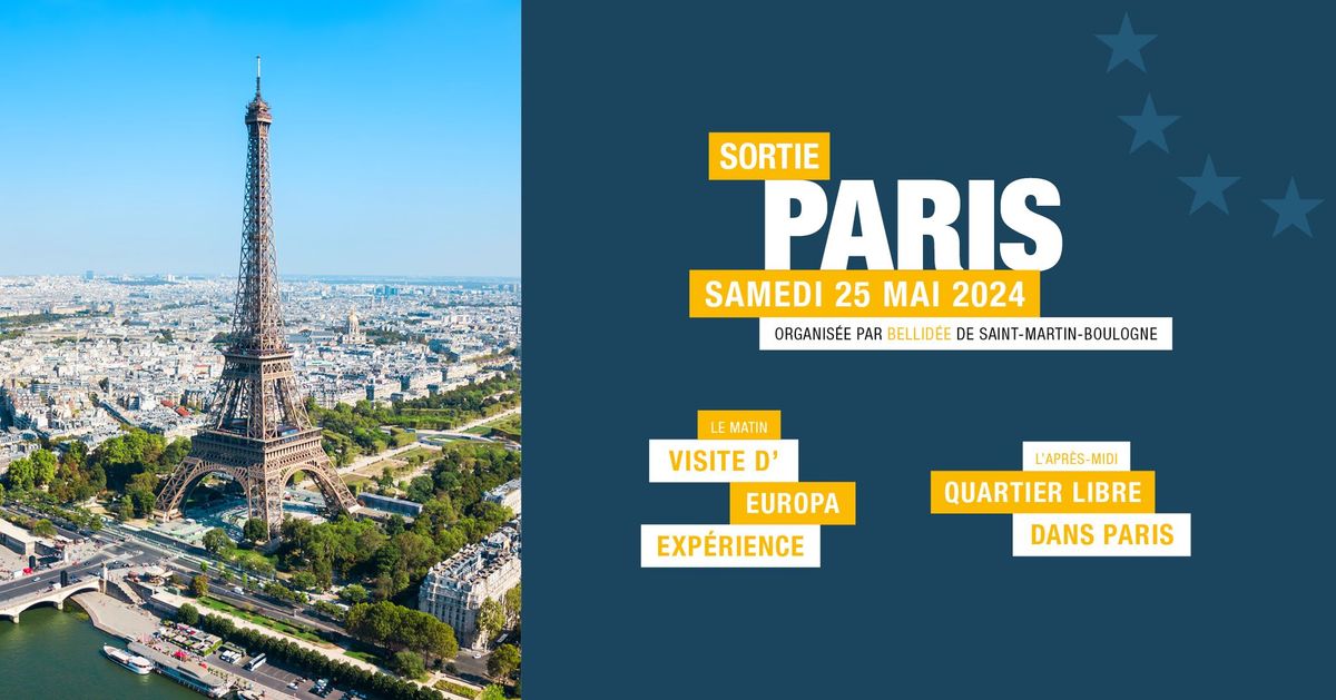 SORTIE PARIS \/ VISITE D'EUROPA EXP\u00c9RIENCE