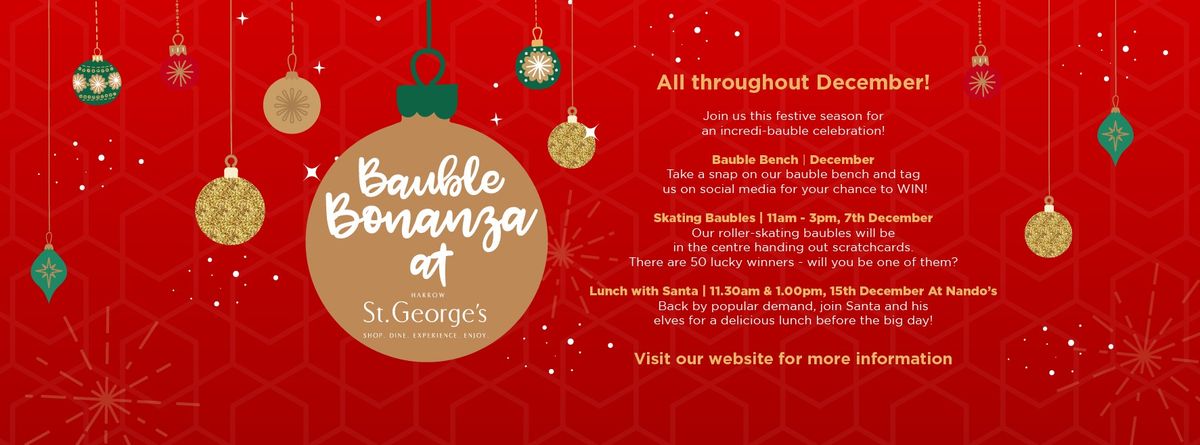 Bauble Bonanza - Lunch with Santa