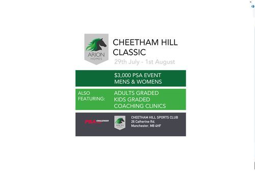 The Arion Homes Cheetham Hill Classic