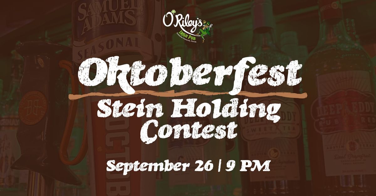 Oktoberfest Stein Holding Contest