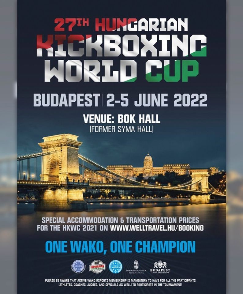 27th Hungarian Kickboxing World Cup 2022, Budapest Hungry, Istanbul, 2