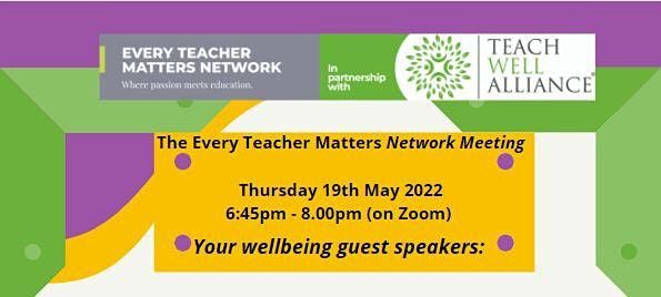 The Every Teacher Matters Network Meeting - via Zoom