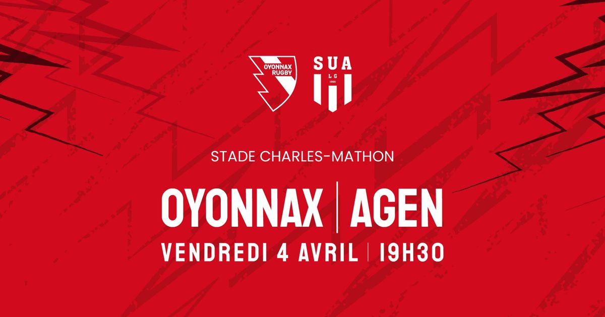 OYONNAX vs AGEN