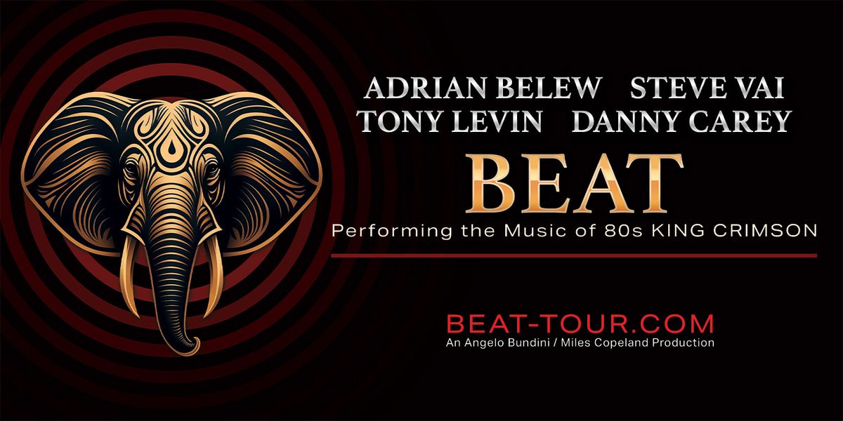 BEAT - Belew Vai Levin Carey at Majestic Theatre San Antonio