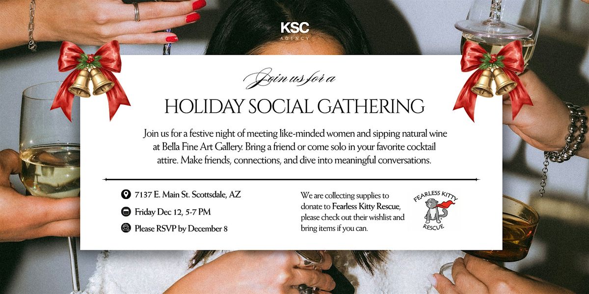 Women's Holiday Social in Scottsdale
