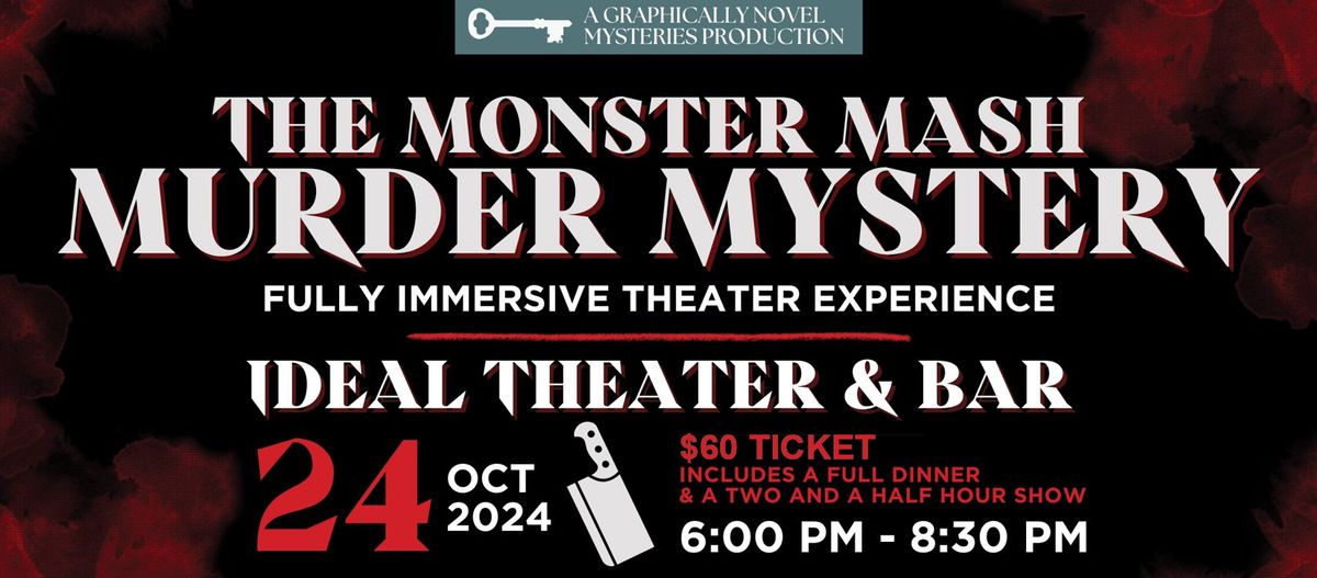 MONSTER MASH Murder Mystery Dinner 10.24.24