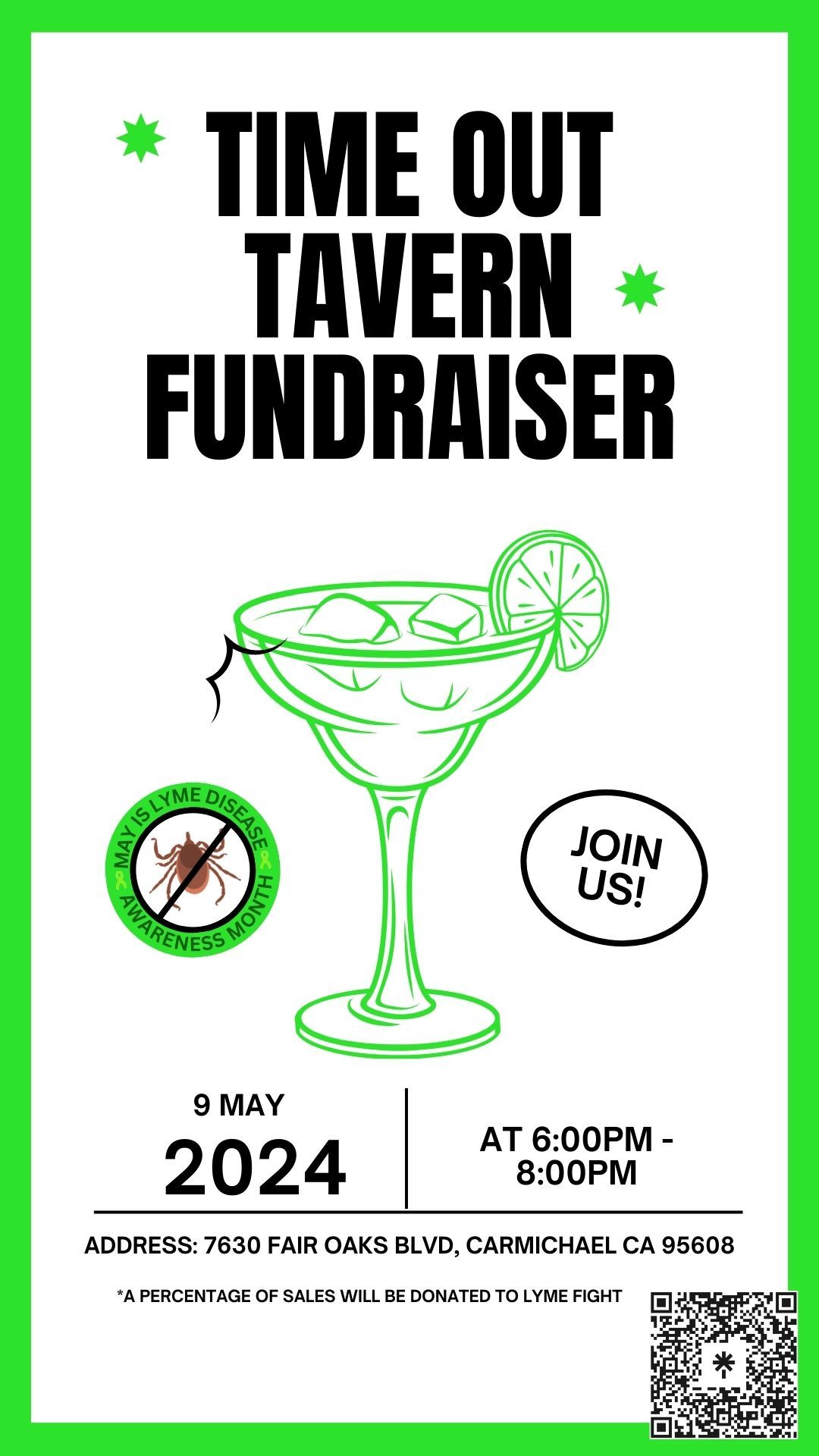 Lyme Fight Foundation Fundraiser at Time Out Tavern