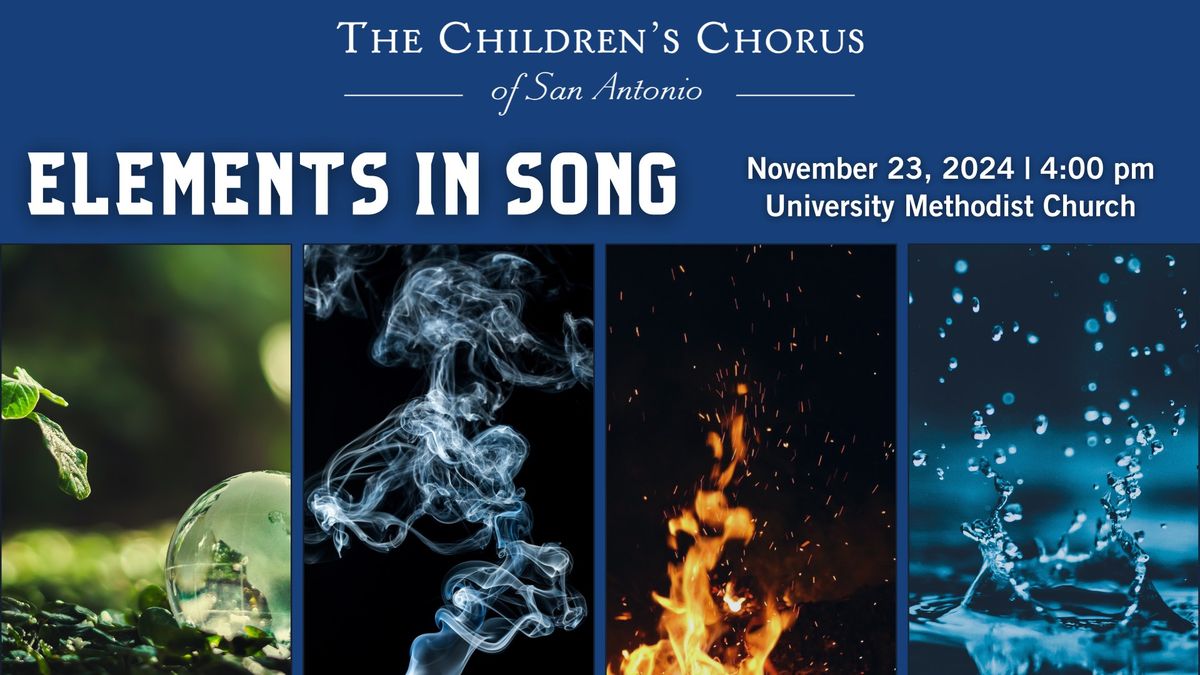 Elements in Song: Earth, Air, Fire, and Water 