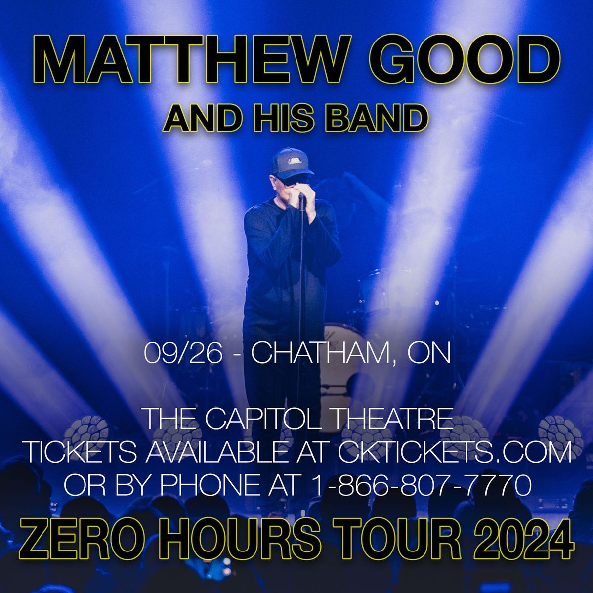 Matthew Good and His Band at TCU Place