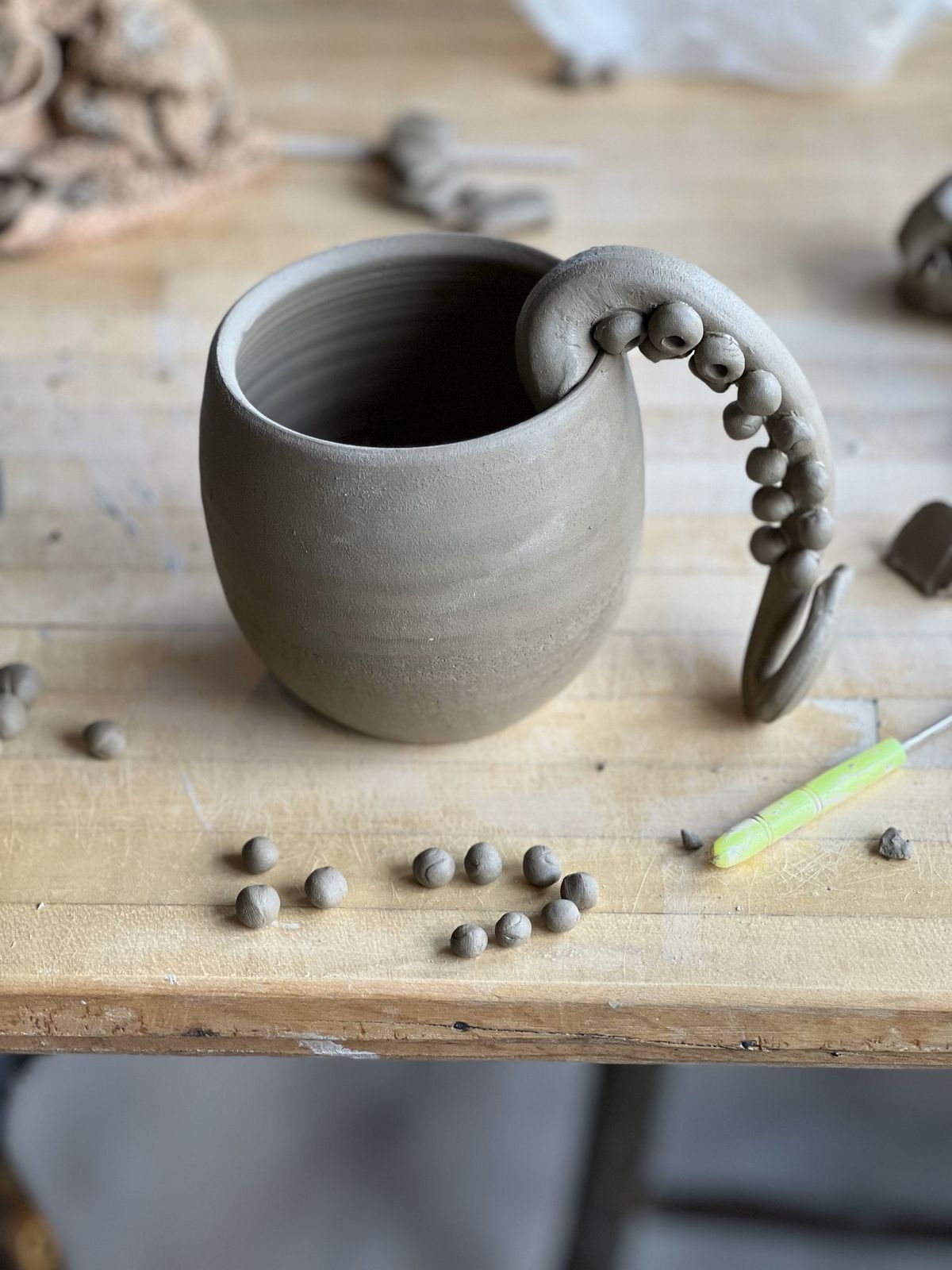 Octopus Mug Clay Workshop