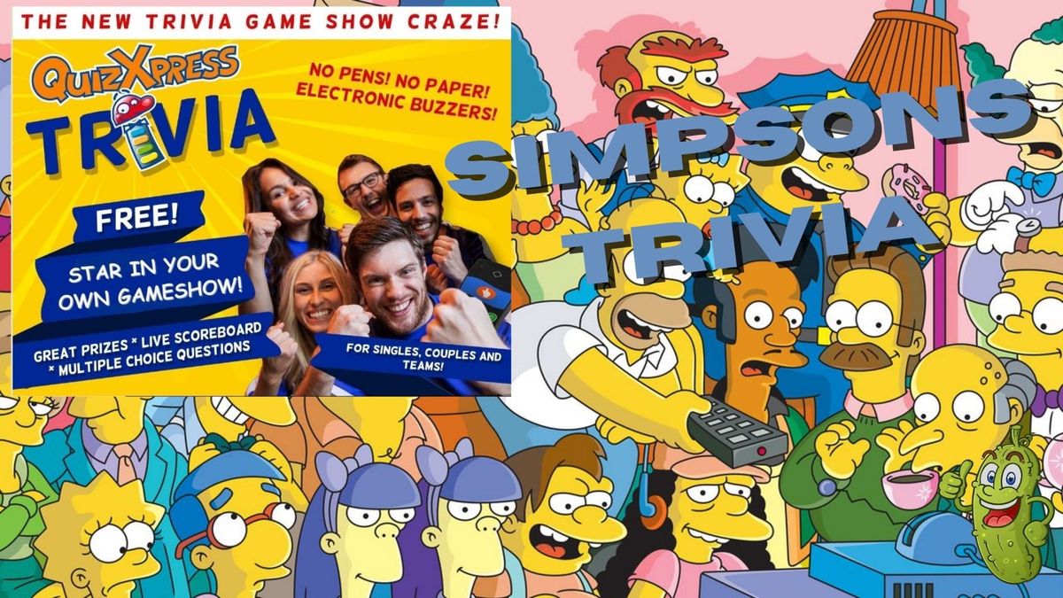 Simpsons Trivia Night