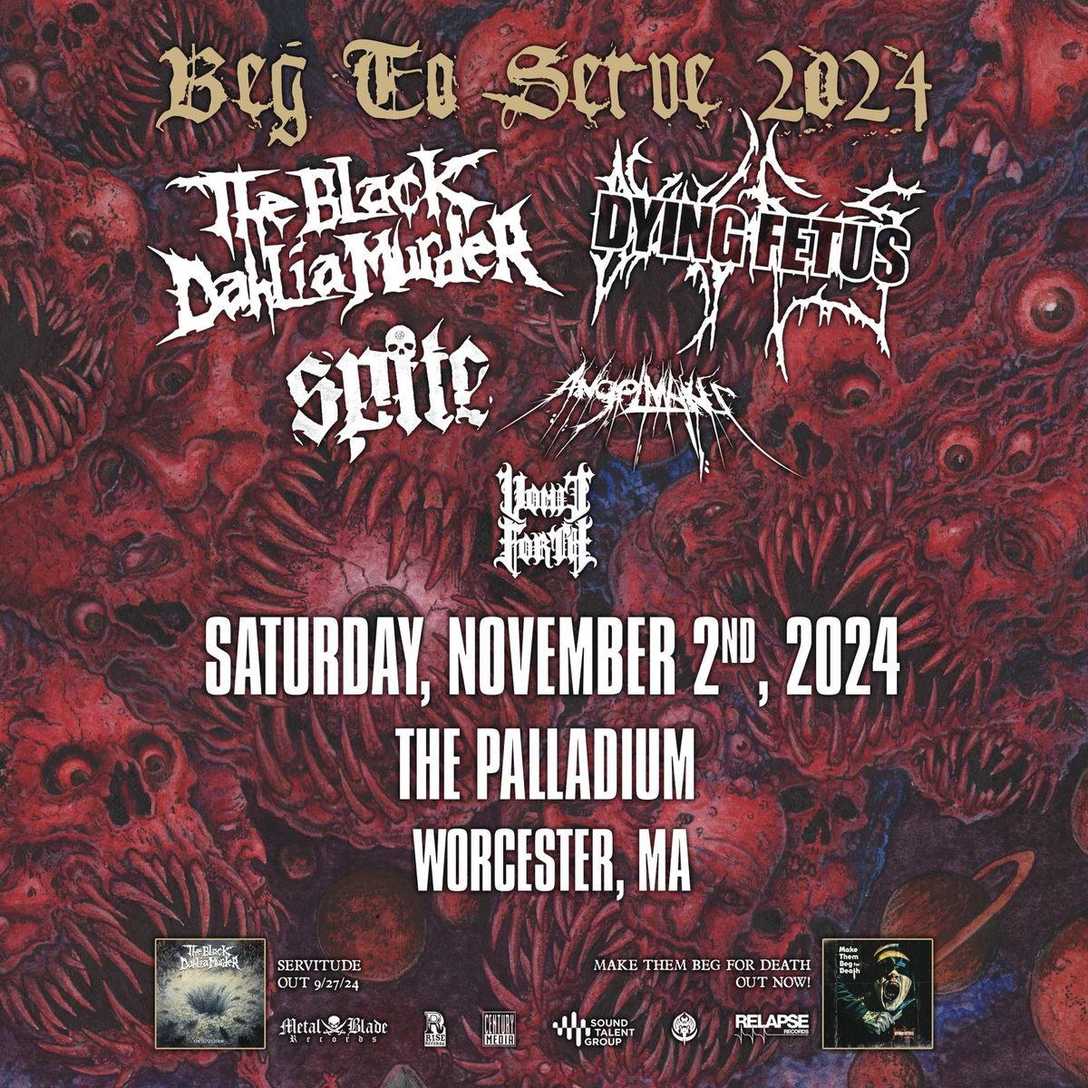 The Black Dahlia Murder & Dying Fetus