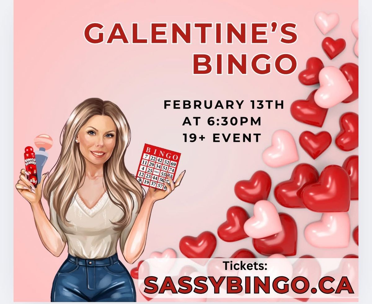 GALentines Day Sassy Bingo 