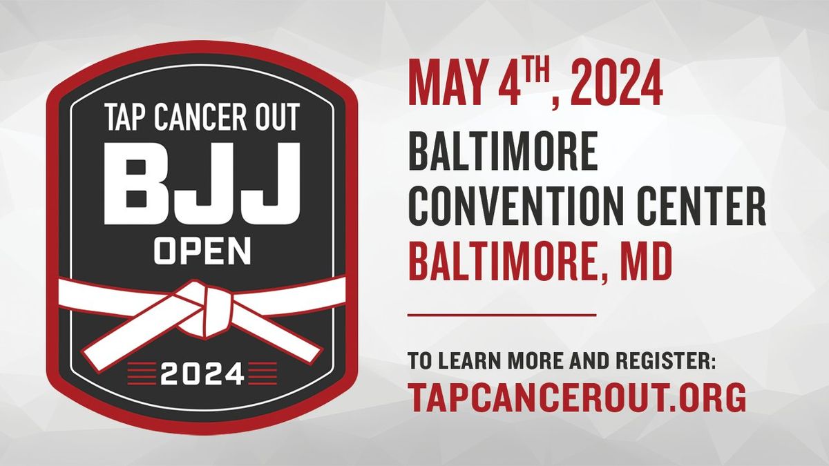 Tap Cancer Out Baltimore BJJ Open
