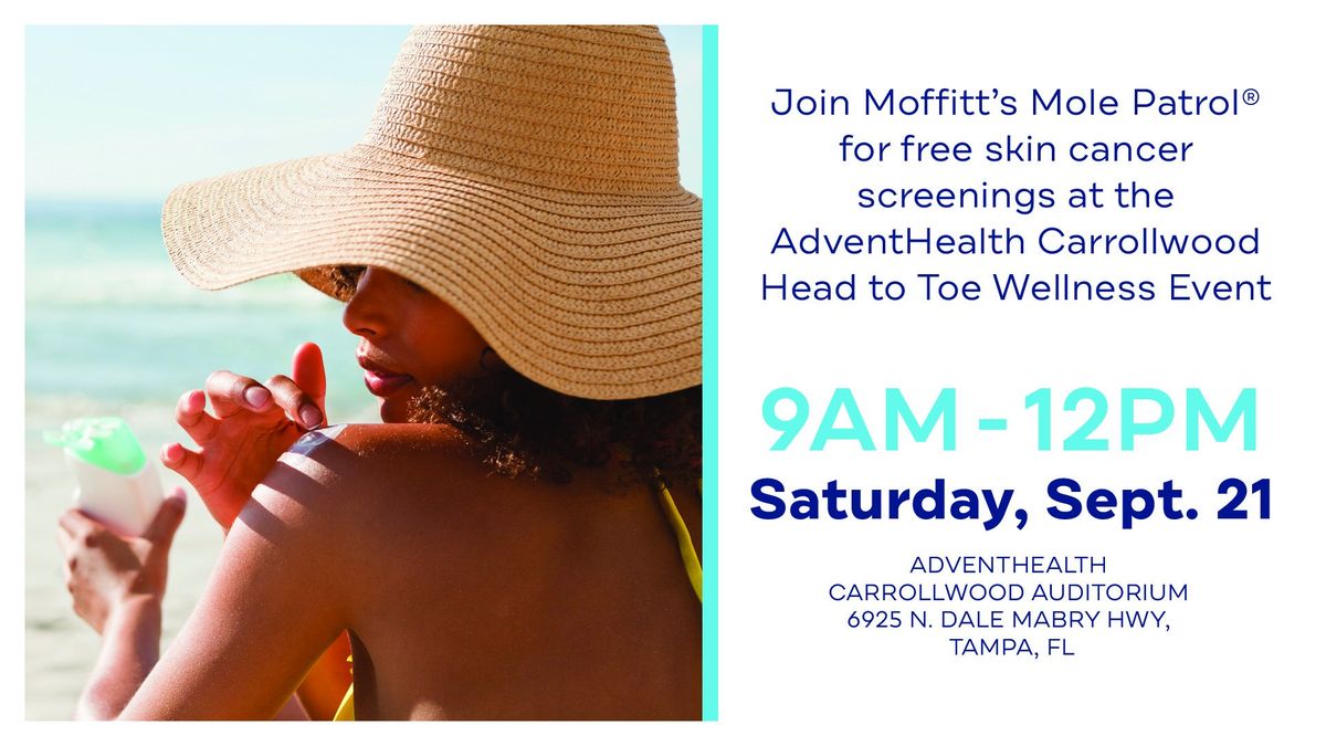 Free Skin Cancer Screenings - Head to Toe Wellness Event