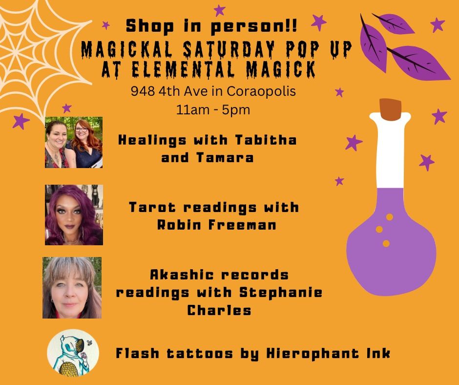 Magickal Saturday Pop Up