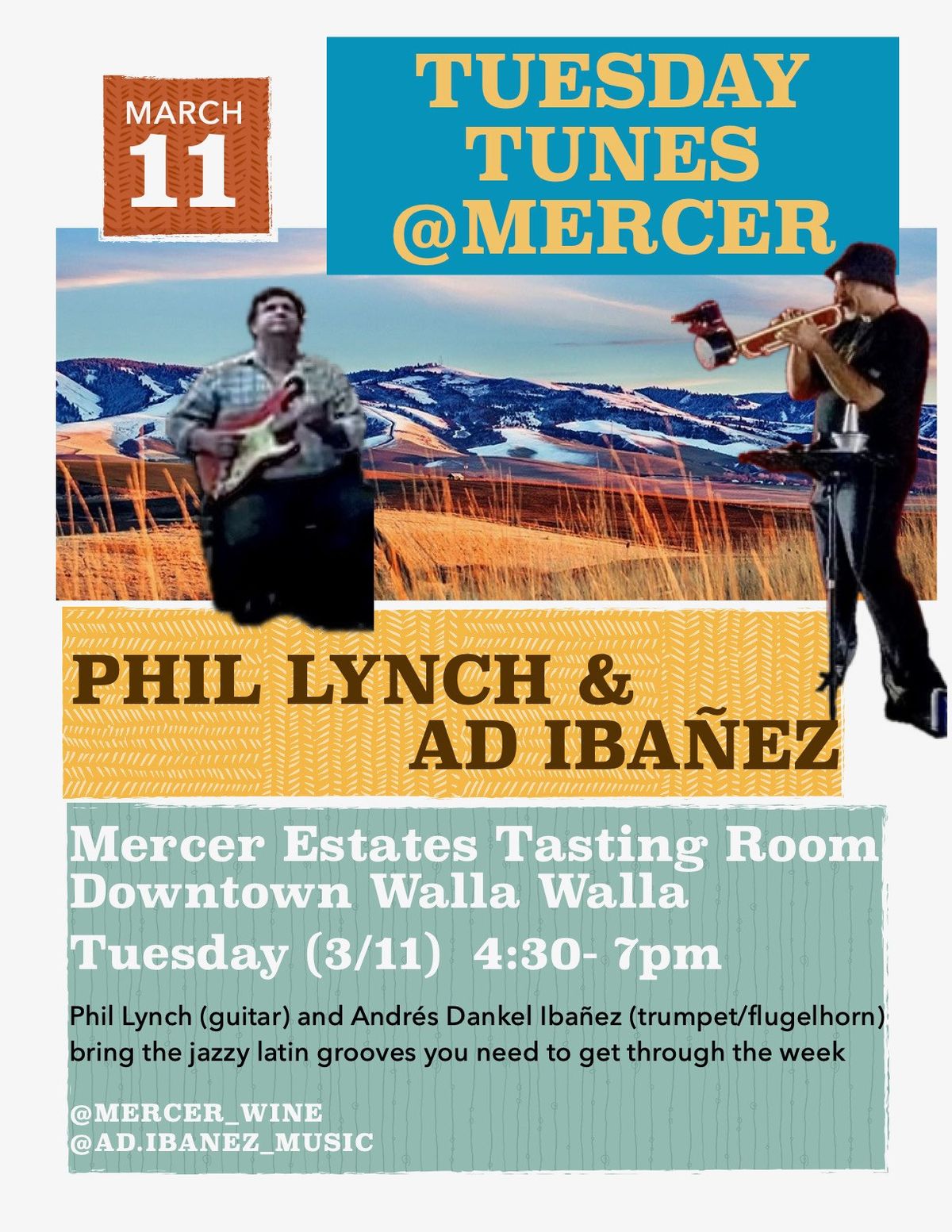 Tuesday Tunes- Phil Lynch & Ad Ibanez