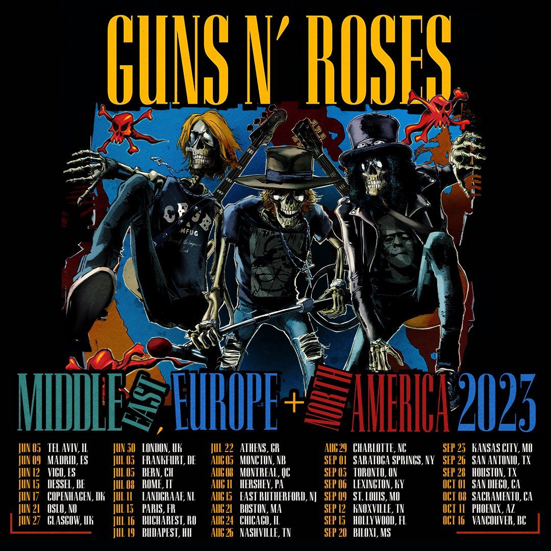 Guns N' Roses Luxembourg Tickets