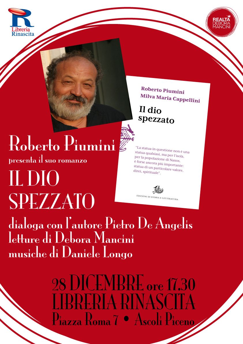 Roberto Piumini presenta il suo romanzo IL DIO  SPEZZATO