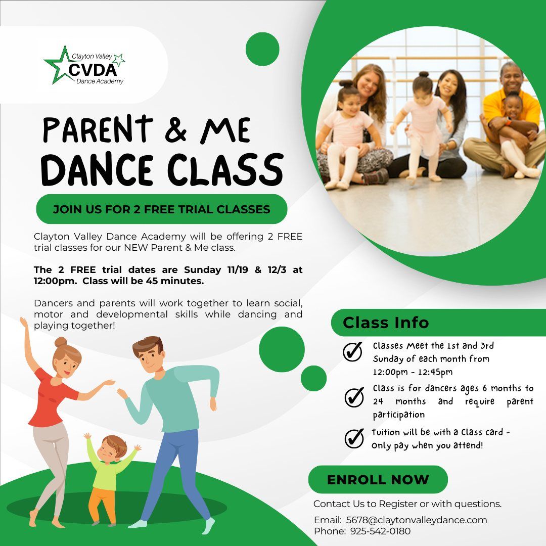 Parent and Me Dance Class