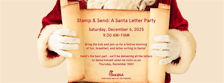 Stamp & Send: A Santa Letter Party