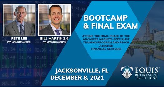 Equis Retirement Solutions Specialist Bootcamp - Jacksonville, FL