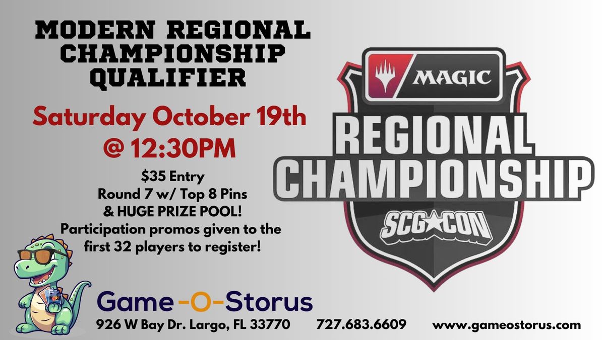 MODERN REGIONAL CHAMPIONSHIP QUALIFIER