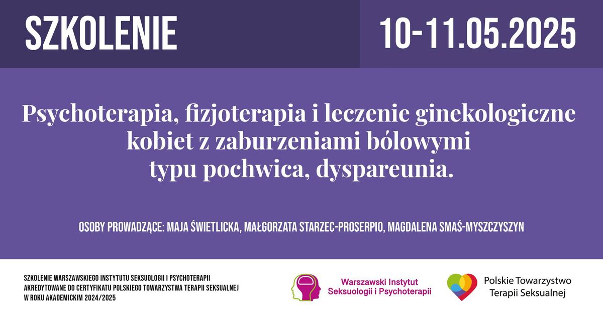 Psychoterapia, fizjoterapia i leczenie ginekologiczne kobiet z zaburzeniami b\u00f3lowymi