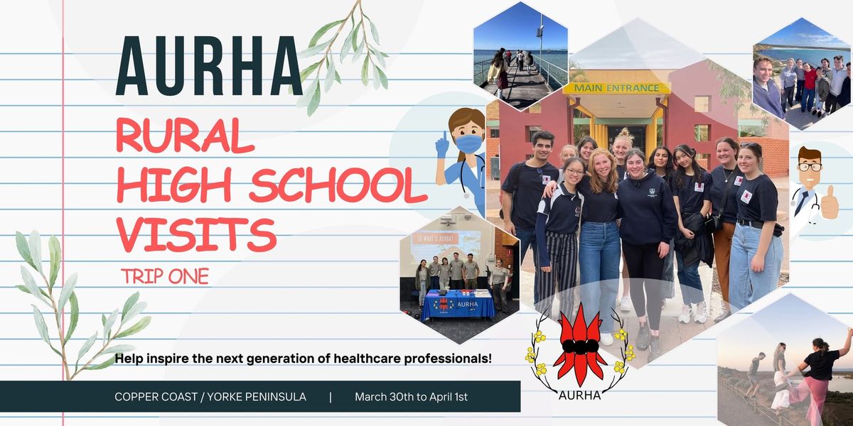 AURHA Rural High School Visits 2025: Trip One - Yorke Peninsula