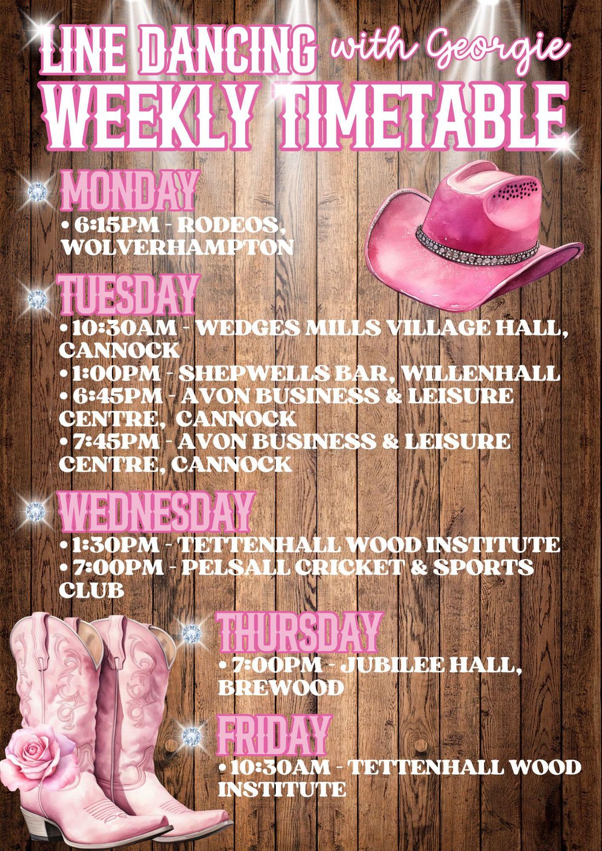 Cannock- Line Dancing Experience At Avon Business & Leisure Centre- Make New Friends Meet Up