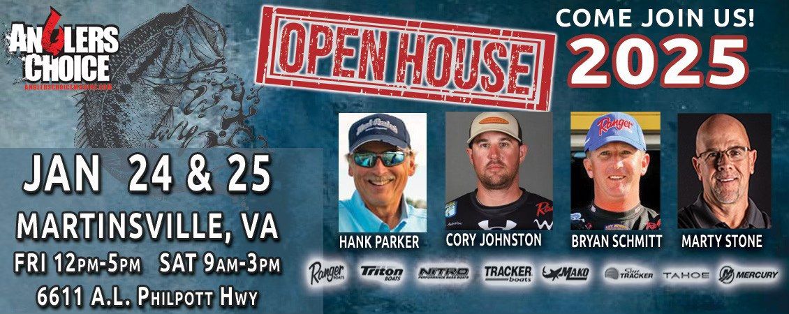 Angler's Choice 2025 Martinsville Open House