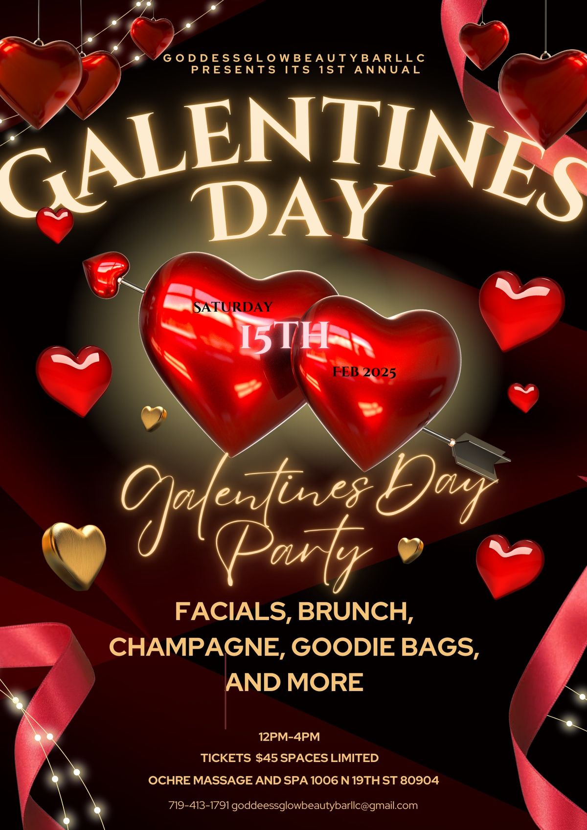 Galentines Day Spa Party