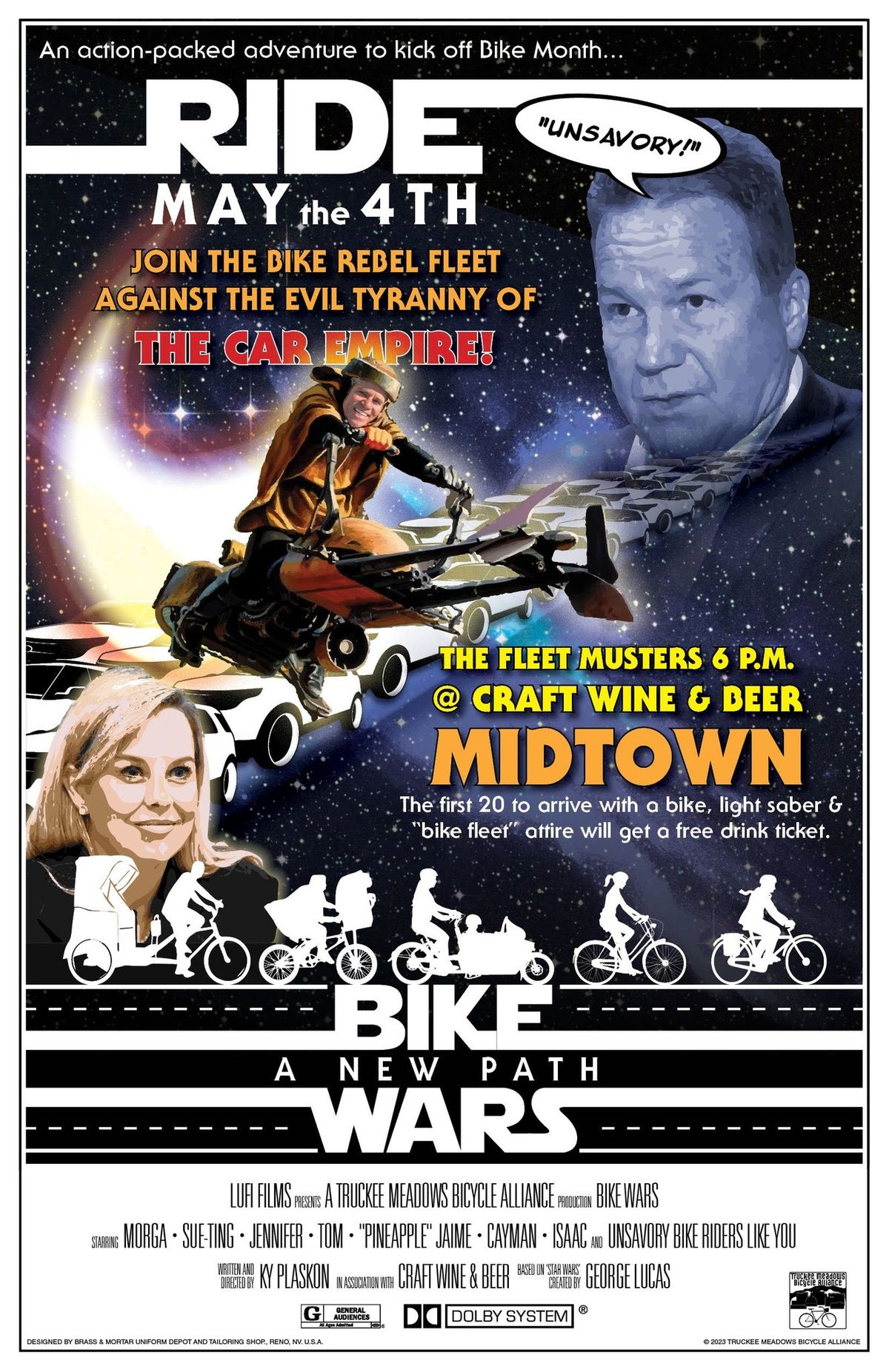 May the 4th Be With You Bike War!